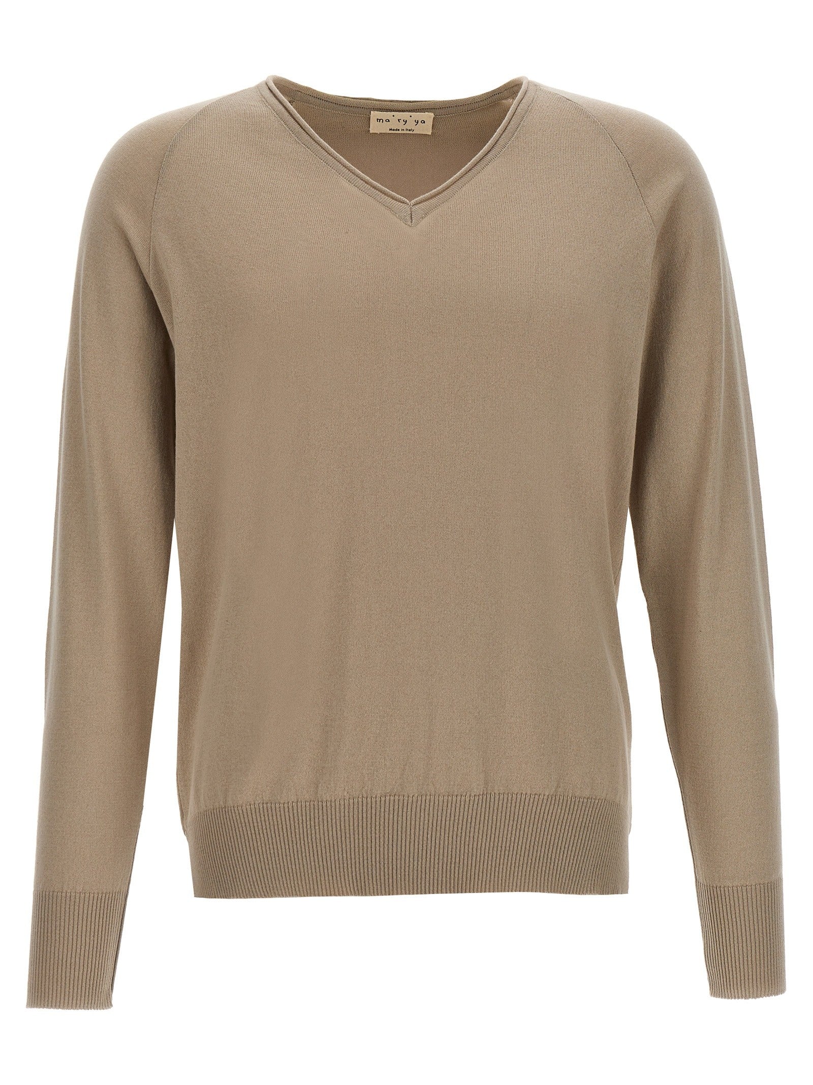 ma' ry' ya Cotton Sweater Beige
