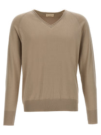ma' ry' ya Cotton Sweater Beige