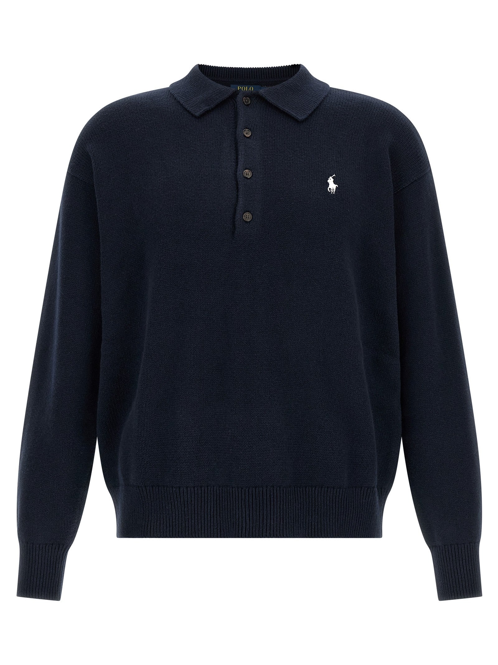 Polo Ralph Lauren Cotton Sweater Blue
