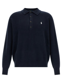Polo Ralph Lauren Cotton Sweater Blue