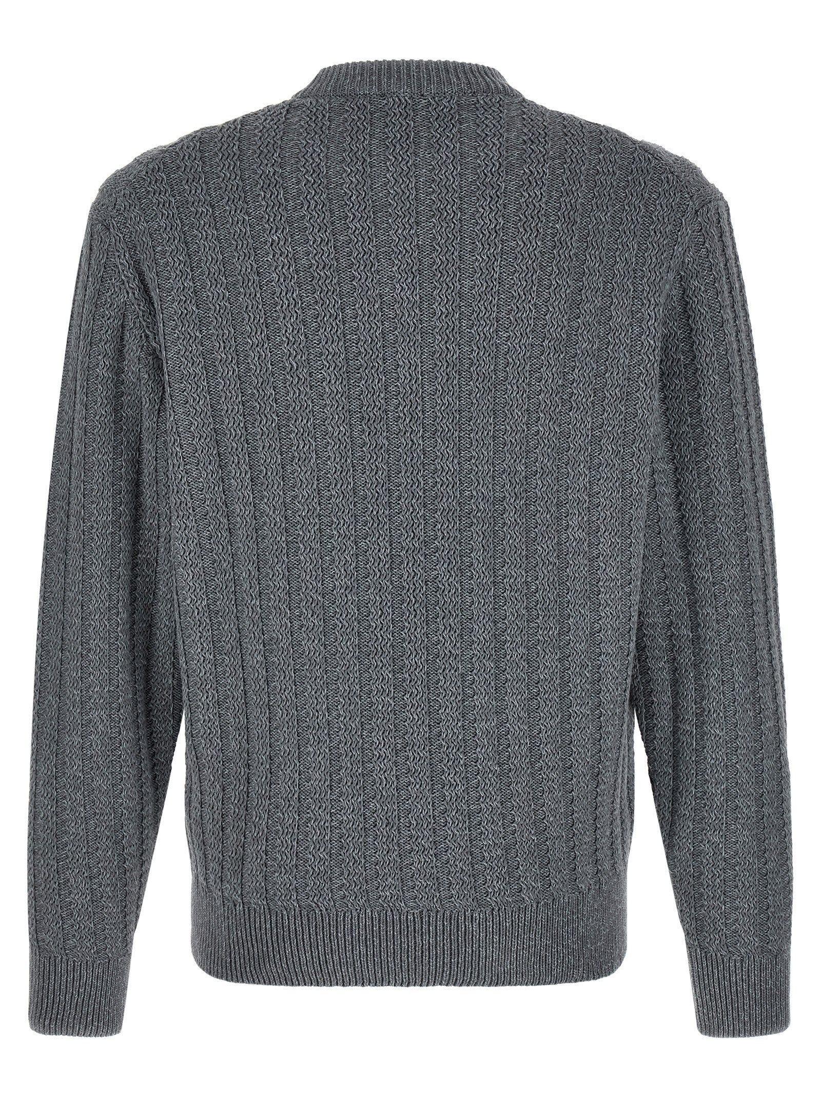 HUGO BOSS Cotton Sweater Grey