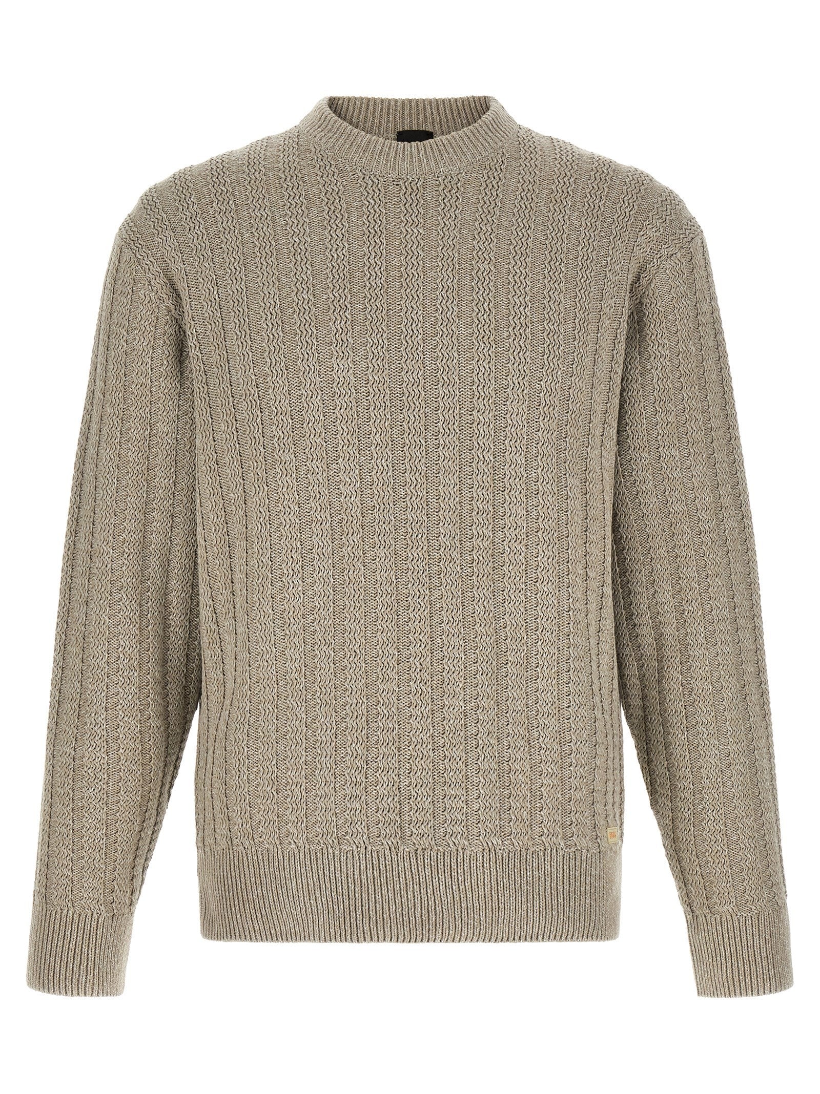 HUGO BOSS Cotton Sweater Beige
