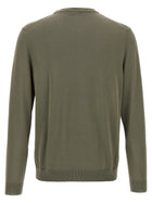 Zanone Cotton Sweater Green, view 2