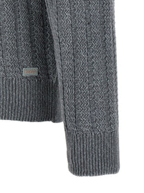 HUGO BOSS Cotton Sweater Grey