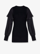 Sacai Women's Cotton Sweater Black
