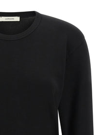 Lemaire Cotton Sweater Black