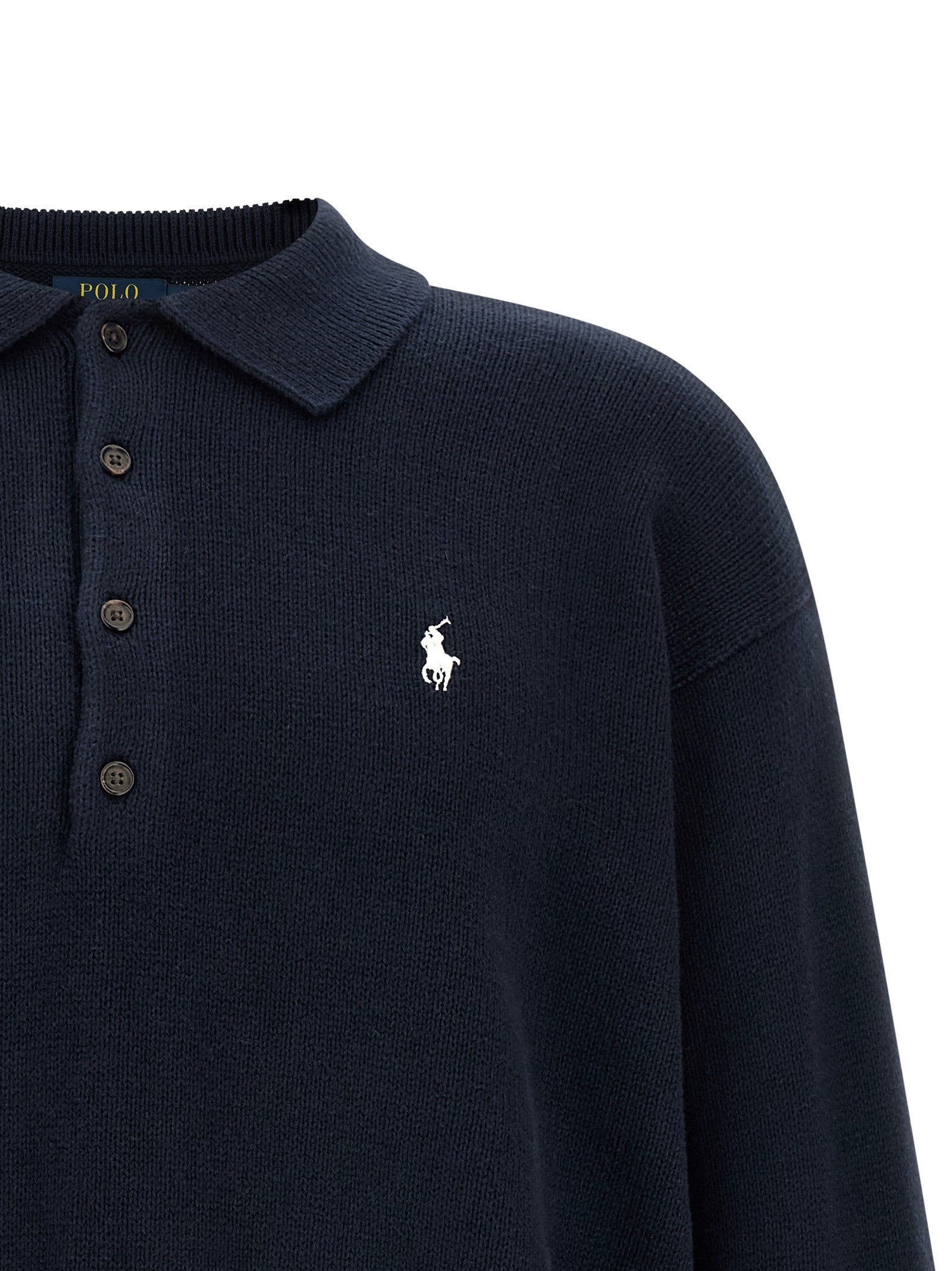Polo Ralph Lauren Cotton Sweater Blue