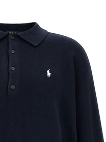 Polo Ralph Lauren Cotton Sweater Blue
