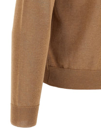 Zanone Cotton Sweater Beige
