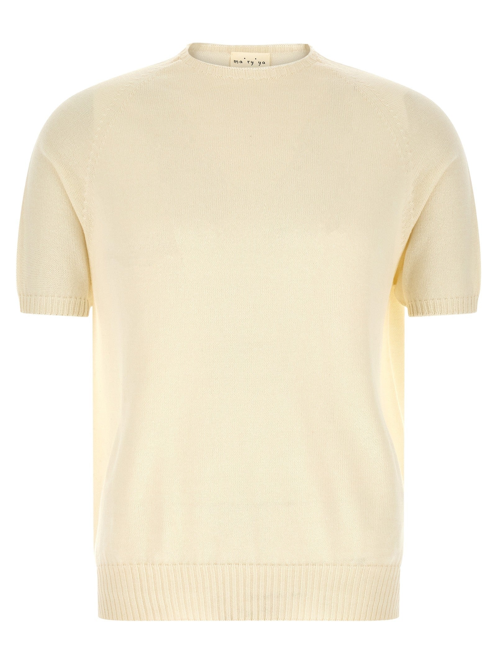 ma' ry' ya Cotton Sweater White