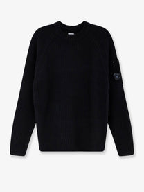 C.P. Company Men's Cotton Sweater Black