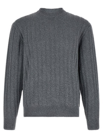 HUGO BOSS Cotton Sweater Grey