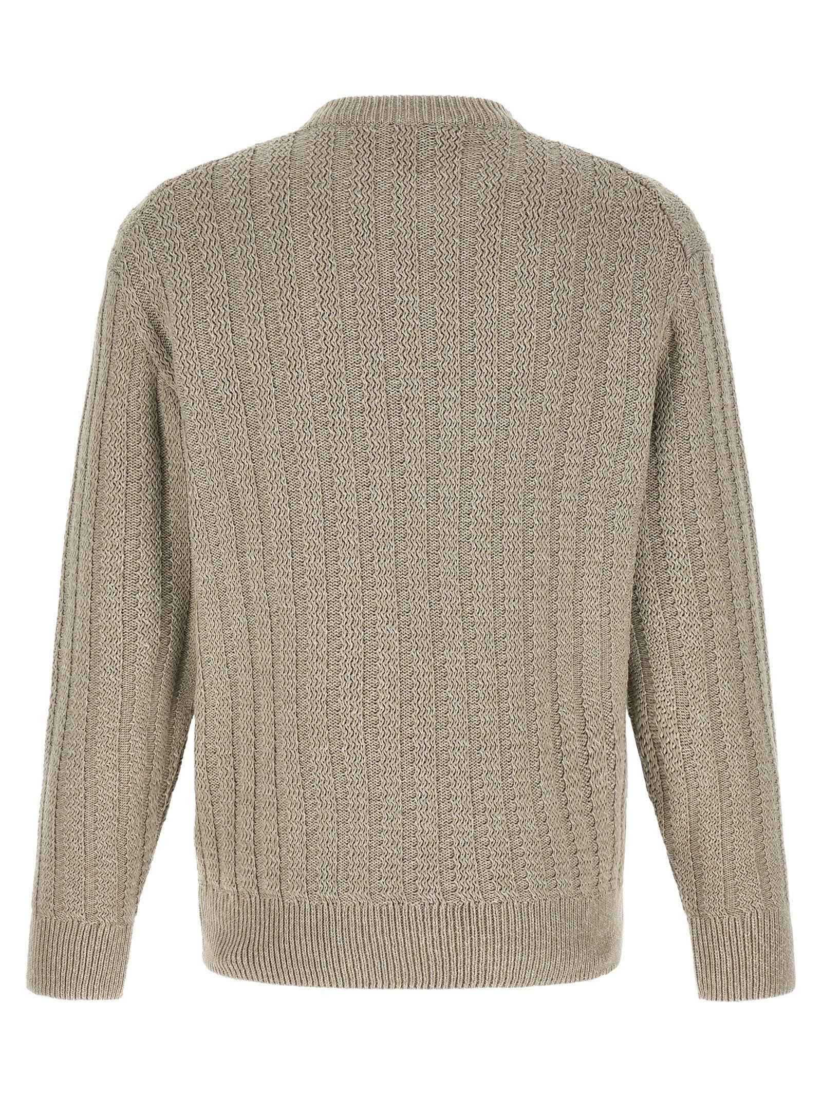 HUGO BOSS Cotton Sweater Beige