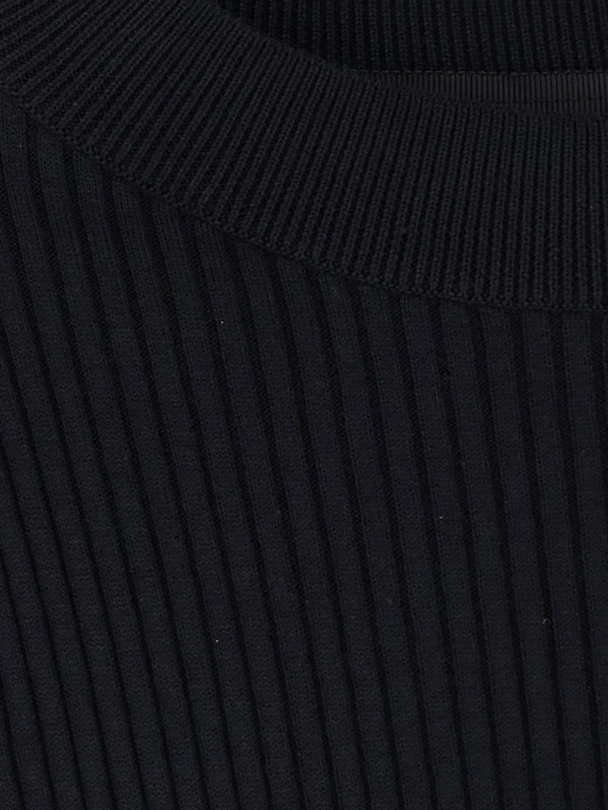 Sacai Women's Cotton Sweater Black