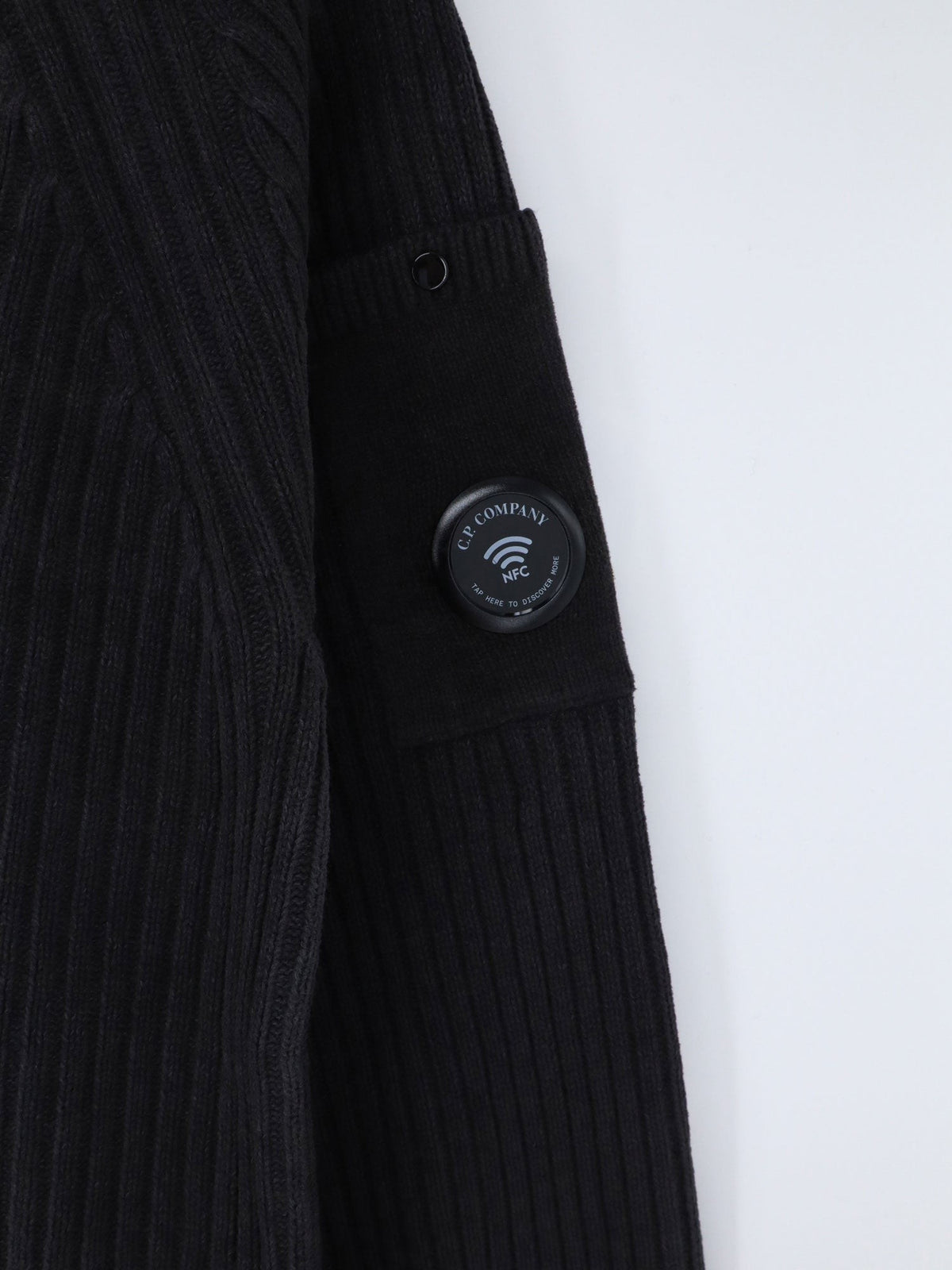 C.P. Company Men's Cotton Sweater Black