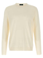 Zanone Cotton Sweater White