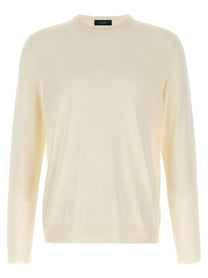Zanone Cotton Sweater White