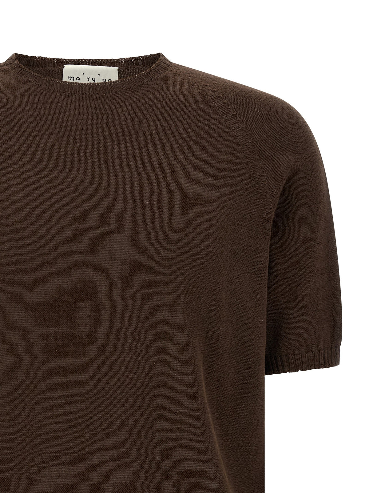 ma' ry' ya Cotton Sweater Brown, view 3