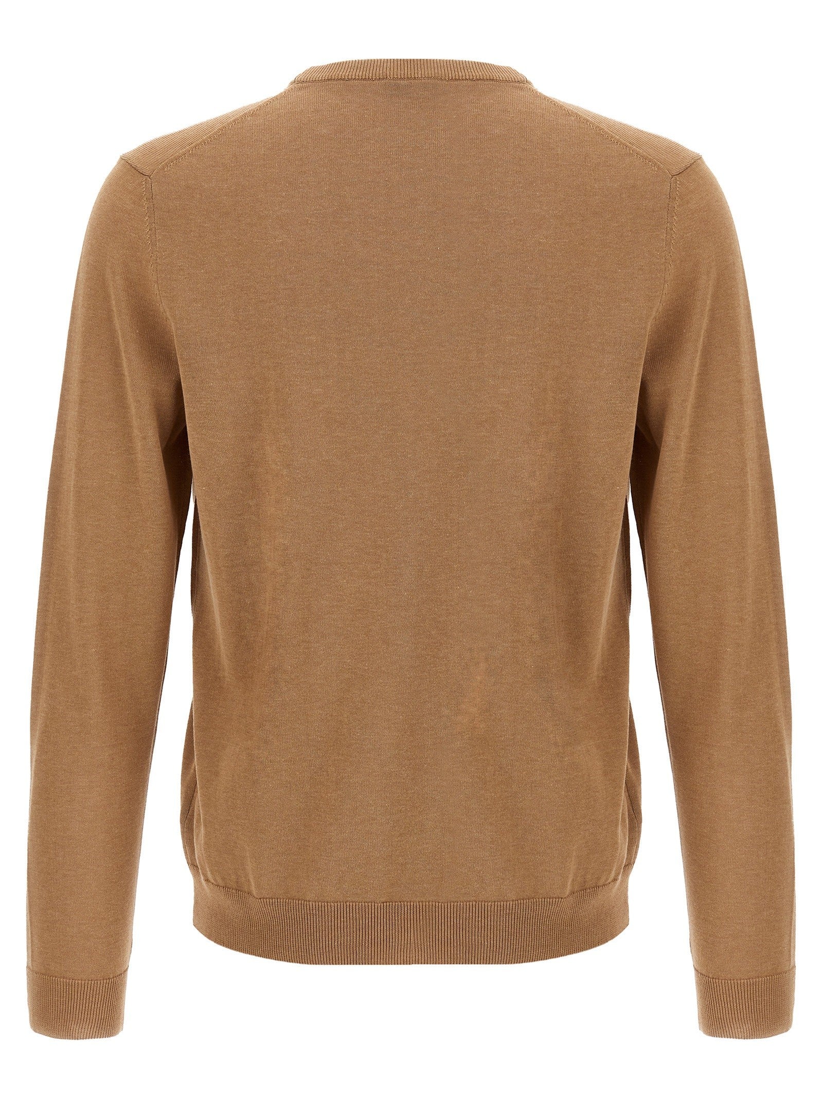 Zanone Cotton Sweater Beige