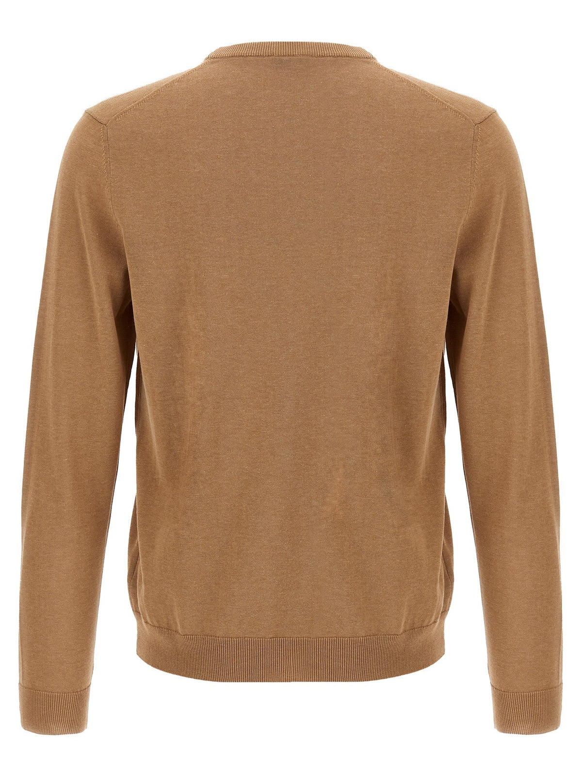Zanone Cotton Sweater Beige, view 2