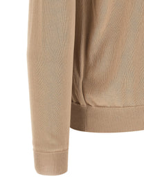 Zanone Cotton Sweater Beige