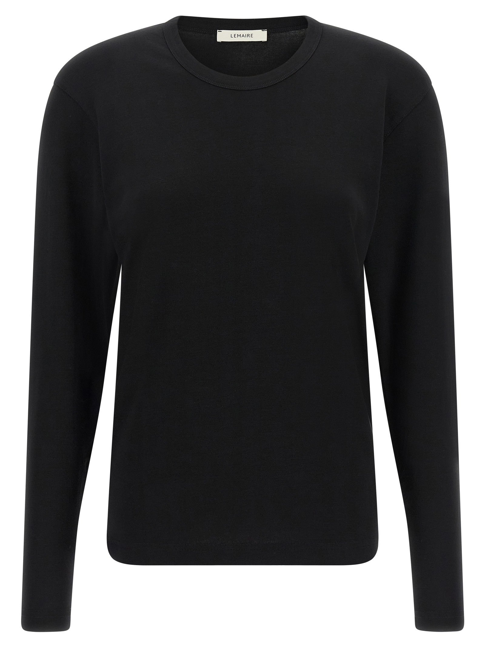 Lemaire Cotton Sweater Black