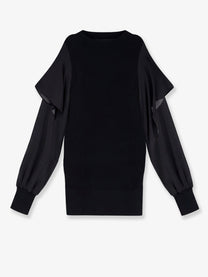 Sacai Women's Cotton Sweater Black