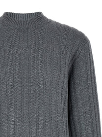 HUGO BOSS Cotton Sweater Grey