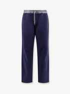 Brunello Cucinelli Men's Cotton Sweatpants Blue