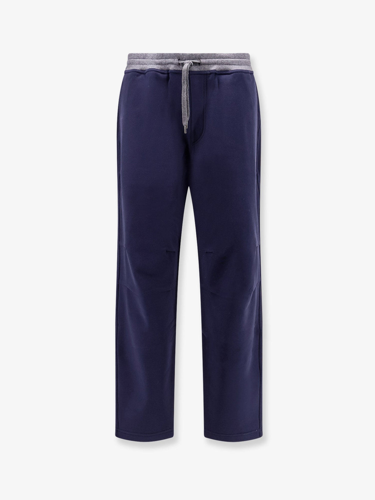 Brunello Cucinelli Men's Cotton Sweatpants Blue