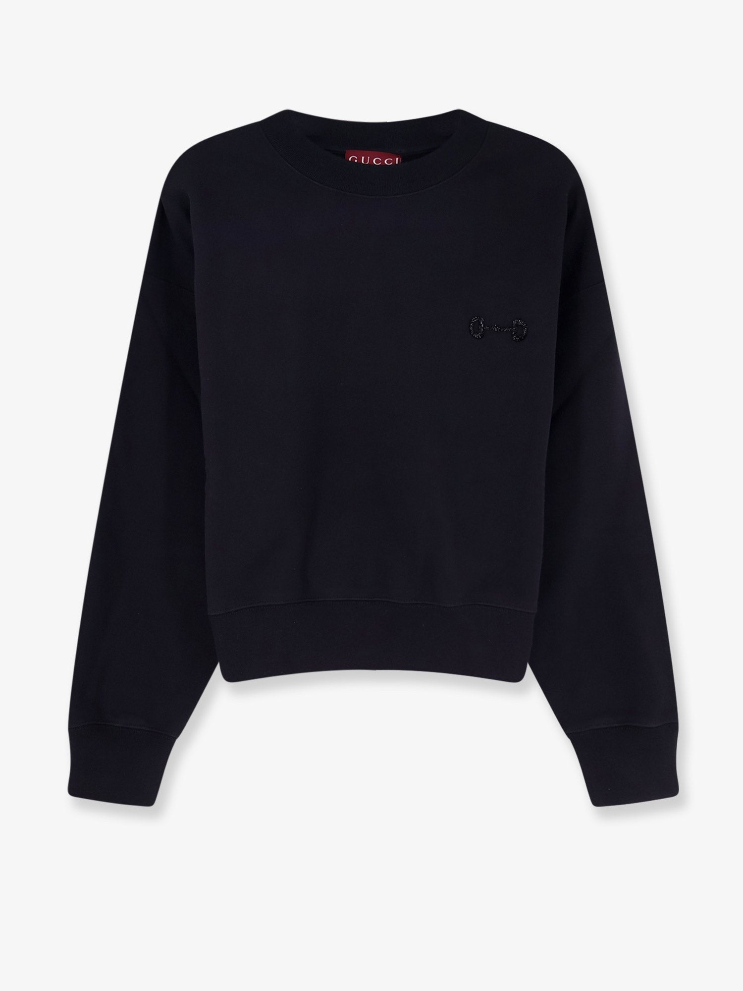 Gucci Women's Cotton Sweatshirt Black