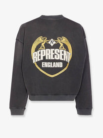 Represent Men's Cotton Sweatshirt Black Represent