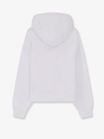 Gucci Women's Morsetto Gucci Embroidery Hoodie White
