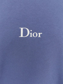Dior Men's Cotton Sweatshirt Blue