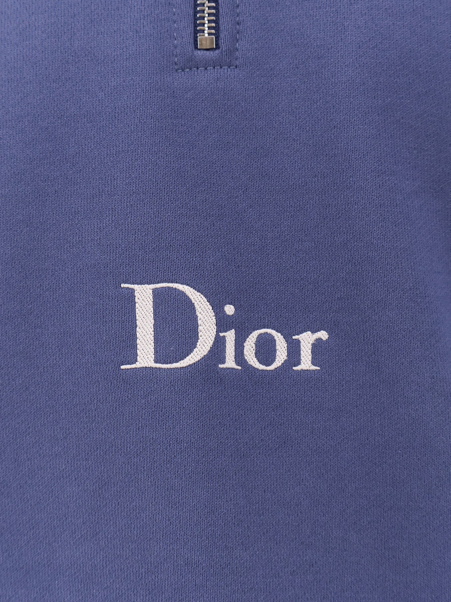Dior Men's Cotton Sweatshirt Blue Dior