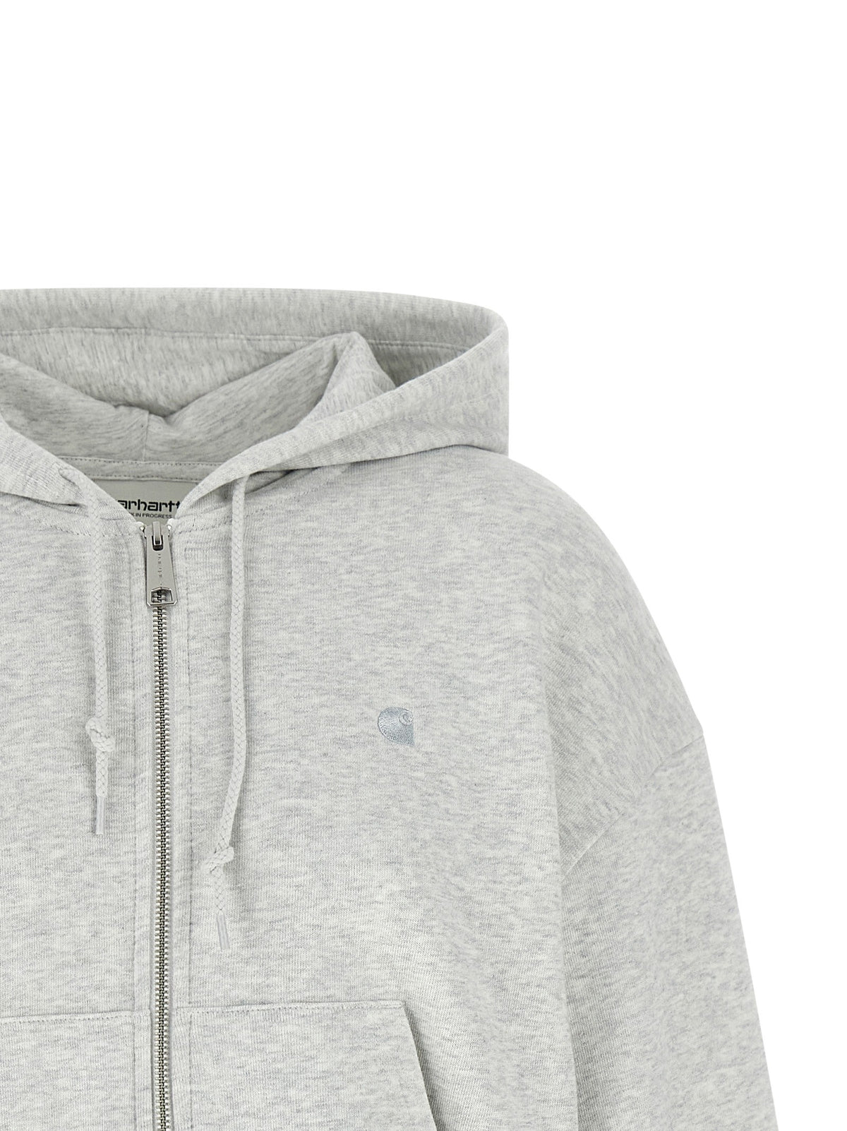 Carhartt Wip Cotton Sweatshirt Grey, view 3