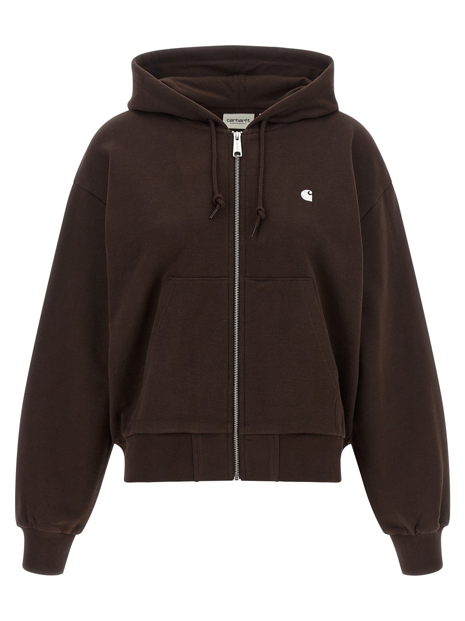 Carhartt Wip Cotton Sweatshirt Brown