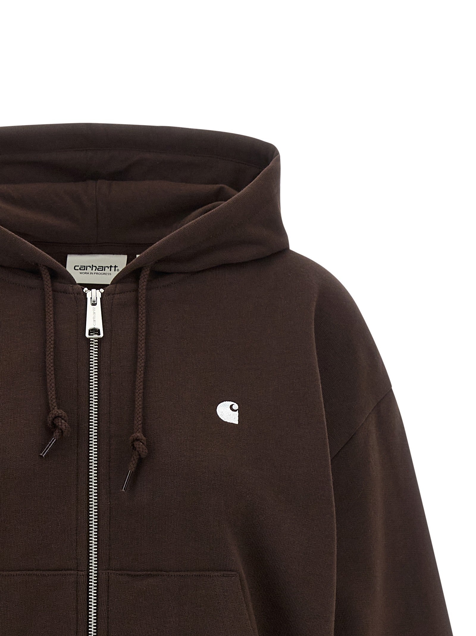 Carhartt Wip Cotton Sweatshirt Brown