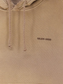 Golden Goose Unisex Cotton Sweatshirt Gold