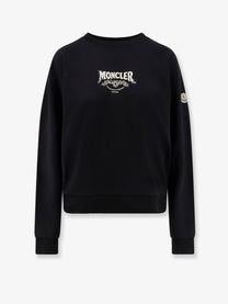 Moncler Women's Cotton Sweatshirt Black