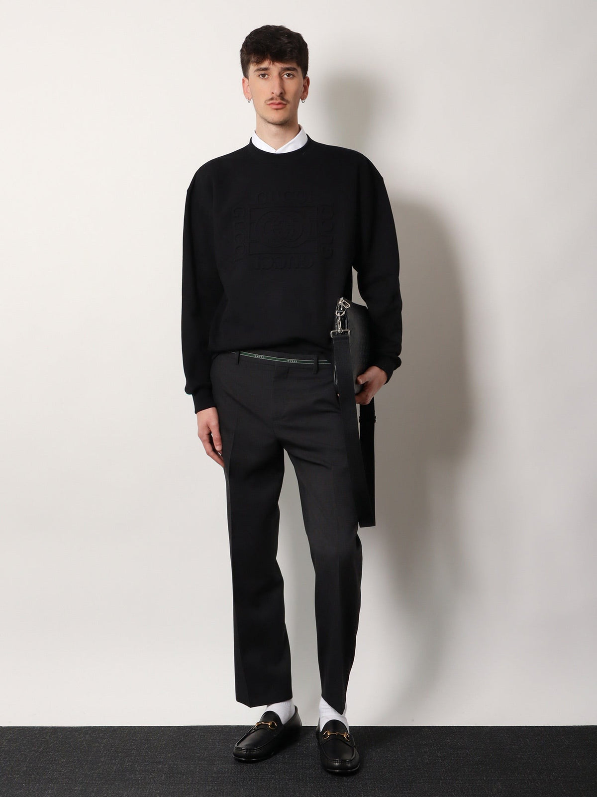 Gucci Men's Cotton Sweatshirt Black