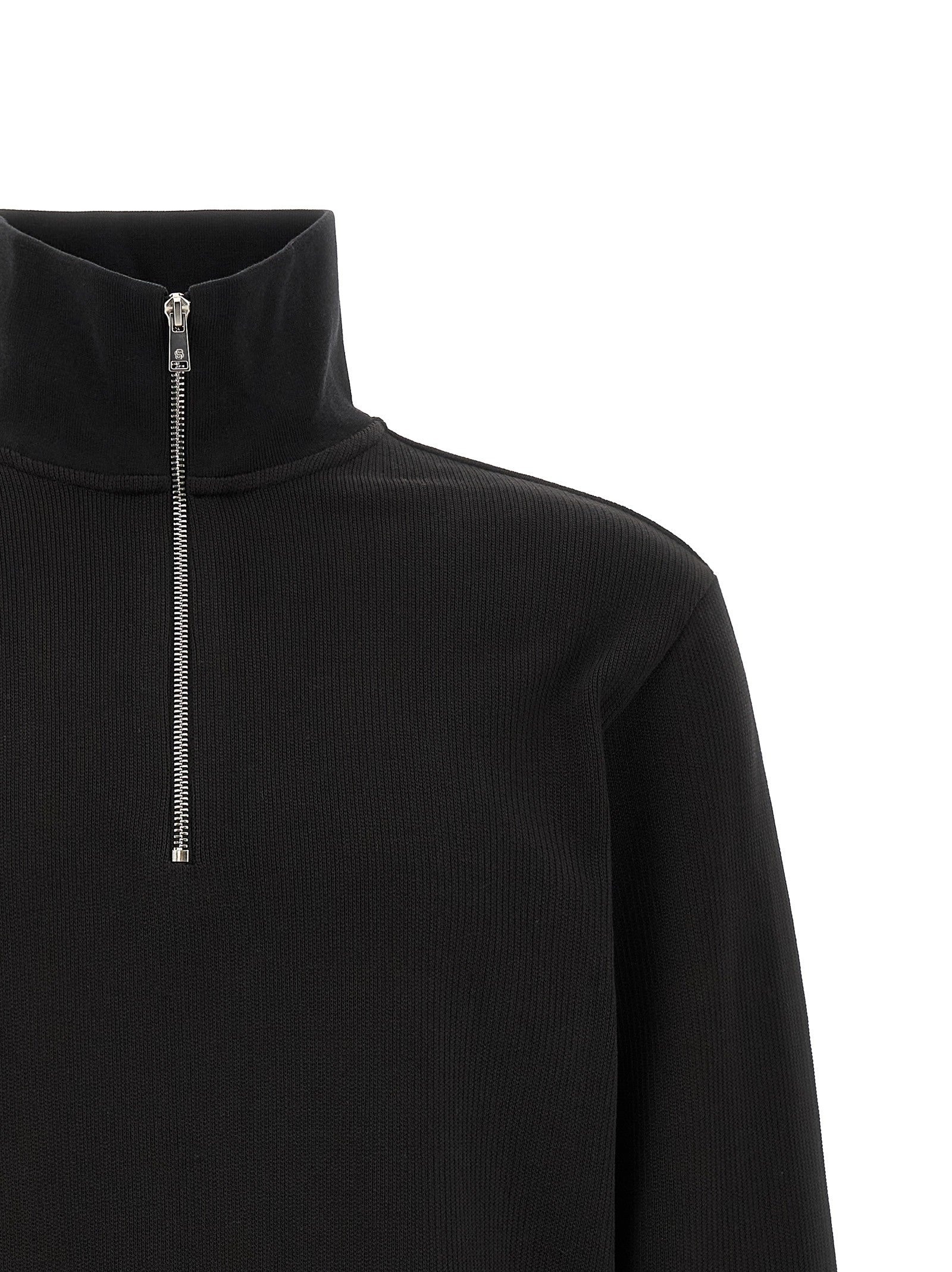 HUGO BOSS Cotton Sweatshirt Black