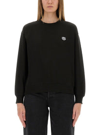 Kenzo Women's Cotton Sweatshirt Black