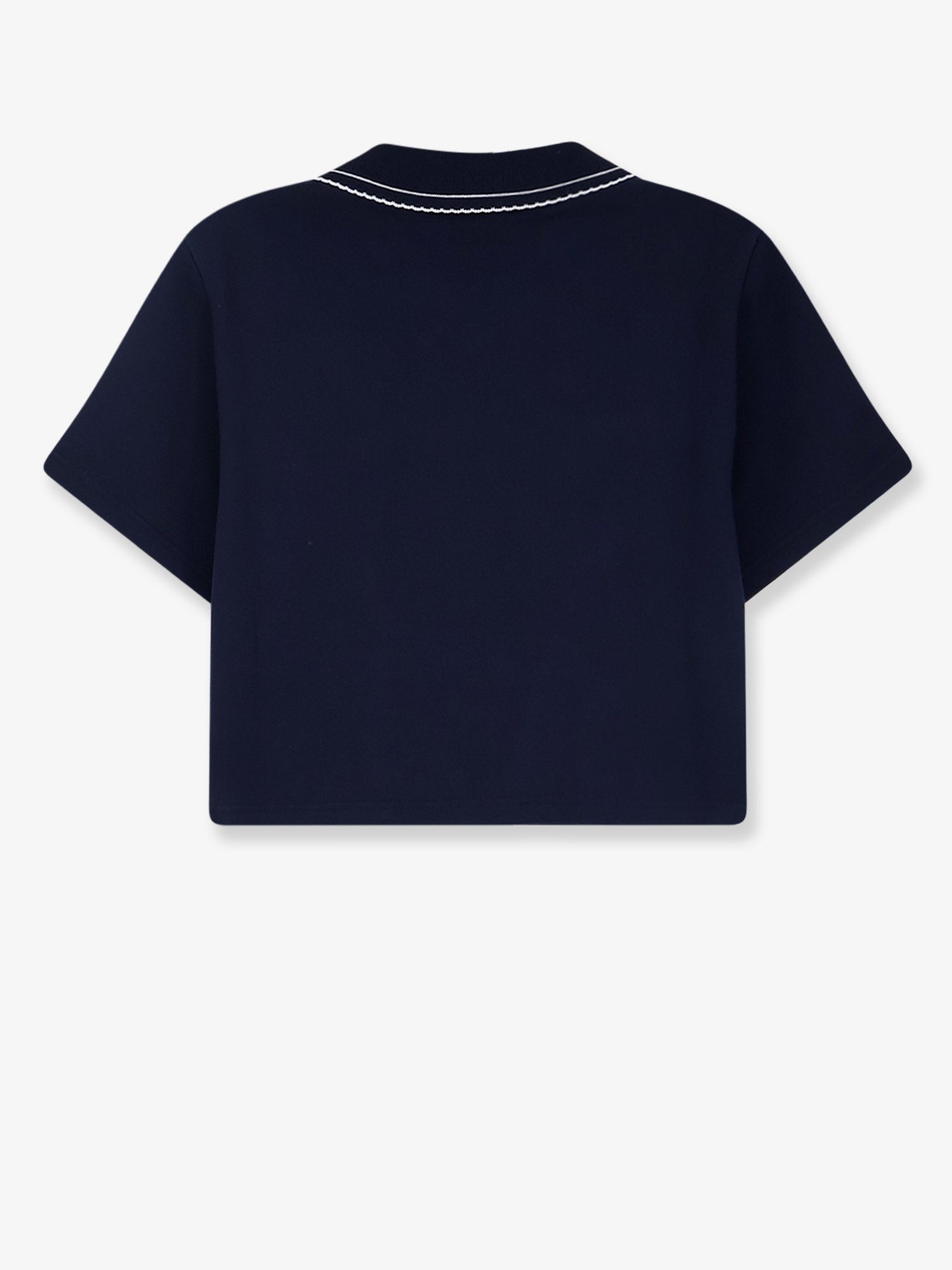 Miu Miu Women's Cotton Sweatshirt Blue