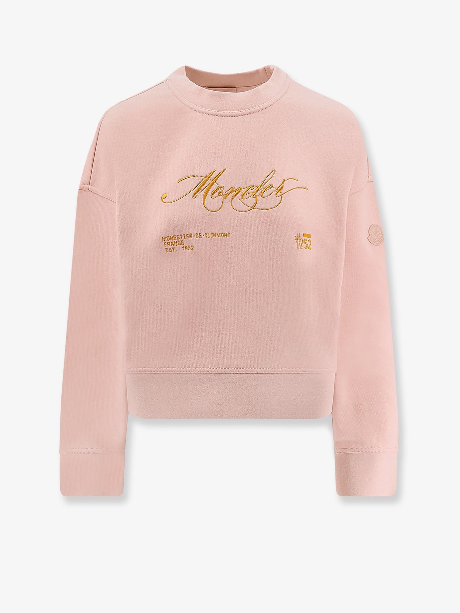 Moncler Women's Cotton Sweatshirt Pink