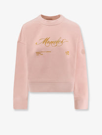 Moncler Women's Cotton Sweatshirt Pink