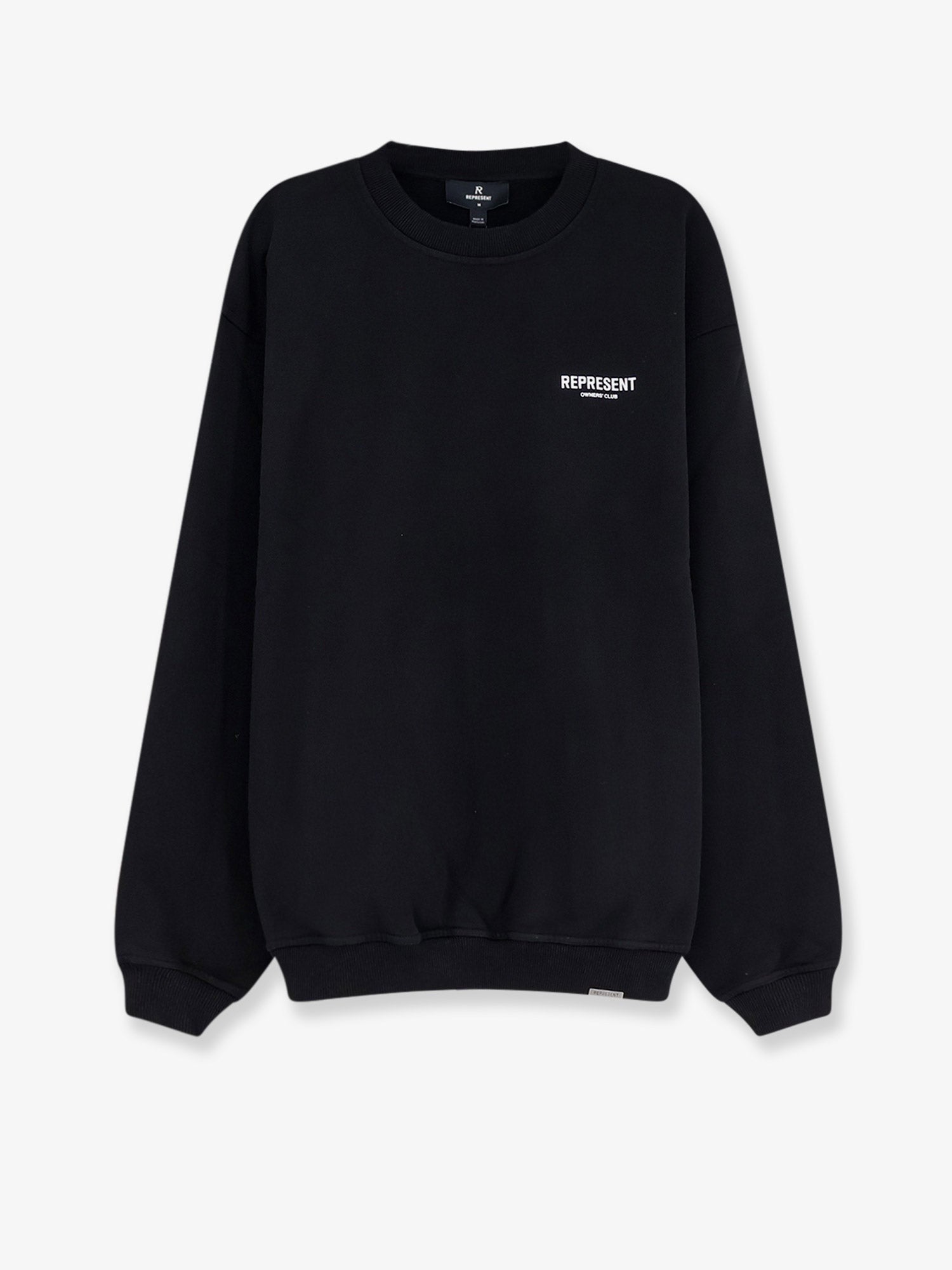 Represent Men's Cotton Sweatshirt Black