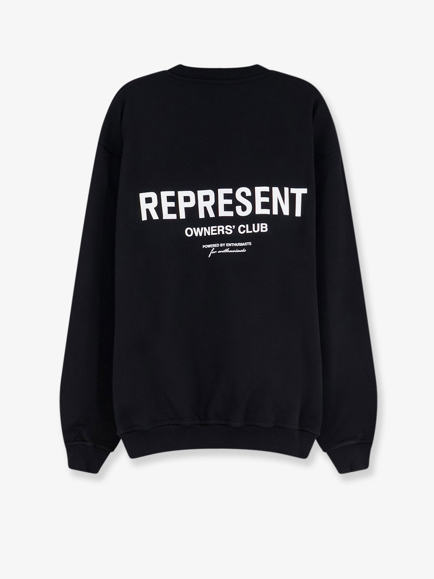 Represent Men's Cotton Sweatshirt Black