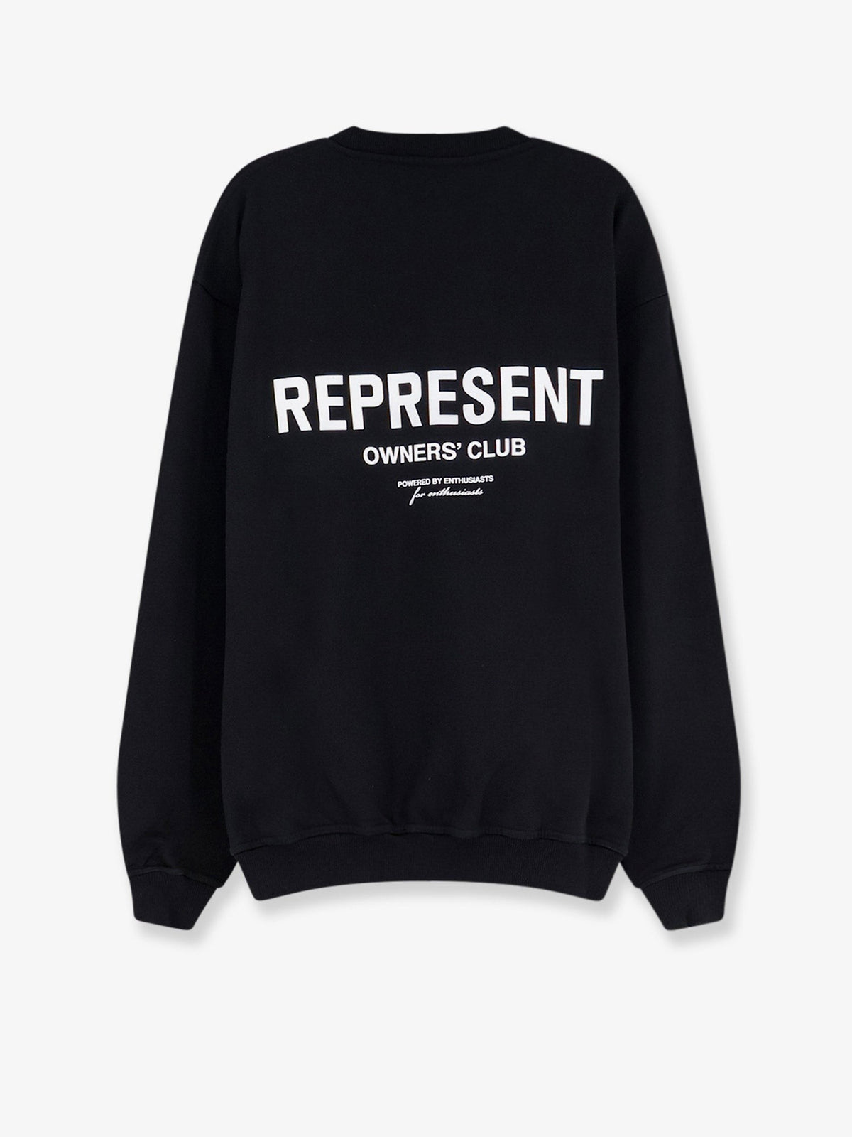 Represent Men's Cotton Sweatshirt Black, view 2