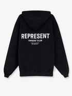 Represent Men's Cotton Sweatshirt Black, view 2